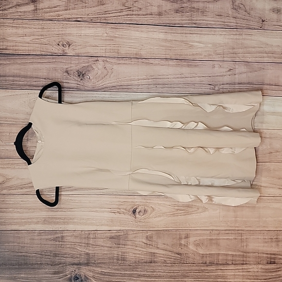 🪡 Valentino Pink Ruffle Skirt Dress, Sz 38 (US 2) - Picture 3 of 12